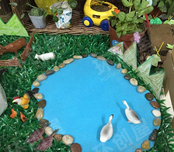 幼儿园科学区开心农场种植探究图片