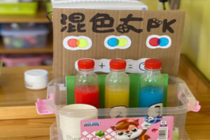 幼儿园科学区各种自制手工玩教具图片5张