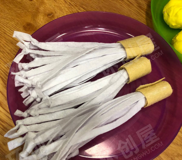 幼儿园火锅角色游戏轻粘土各种菜品图片