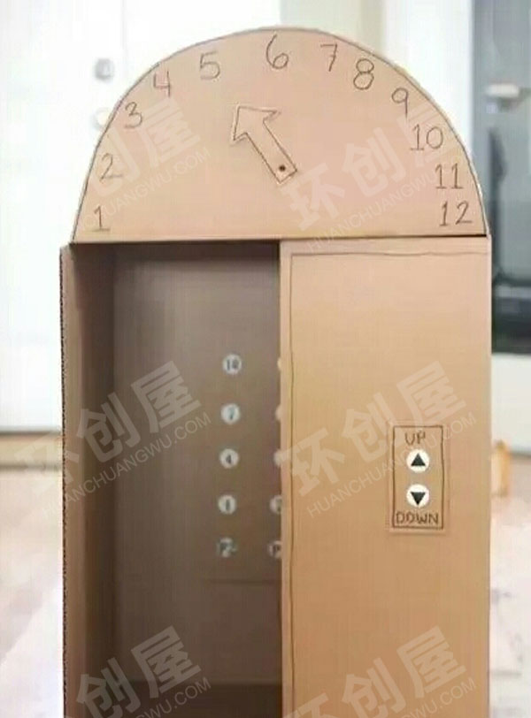 幼儿园角色游戏废物利用自制角色道具图片