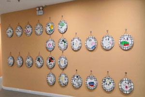 幼儿园手工绘制二十四节气墙面布置图片7张