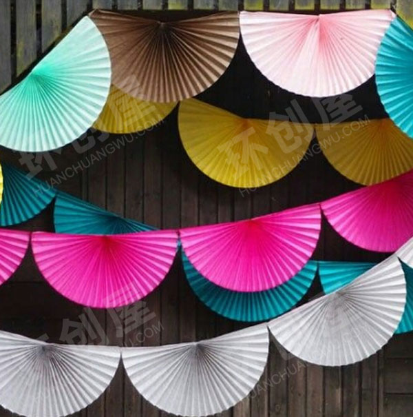 幼儿园环保折纸装饰吊饰图片