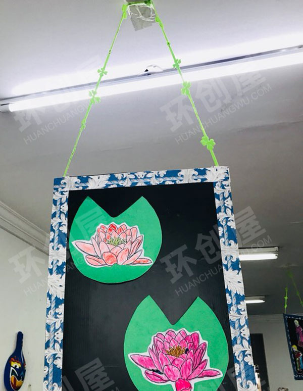 幼儿园创意泰国主题吊挂饰图片