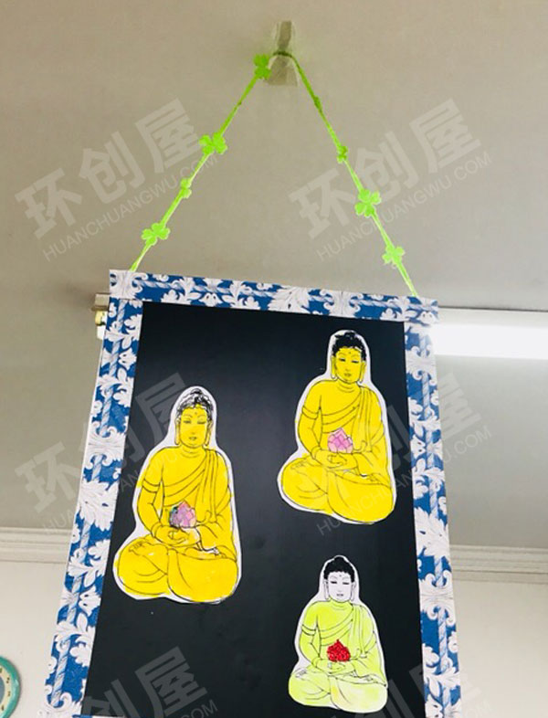 幼儿园创意泰国主题吊挂饰图片
