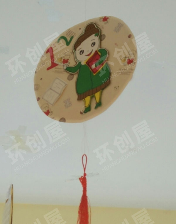 幼儿园创意中国风吊挂饰图片