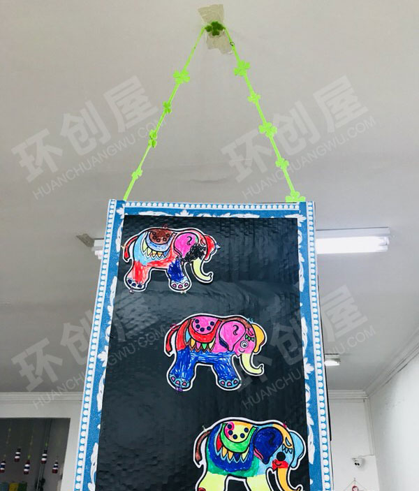幼儿园创意泰国主题吊挂饰图片