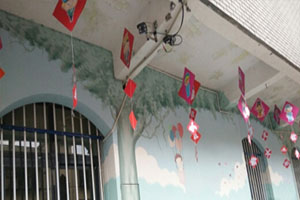 幼儿园创意中国风吊挂饰图片4张