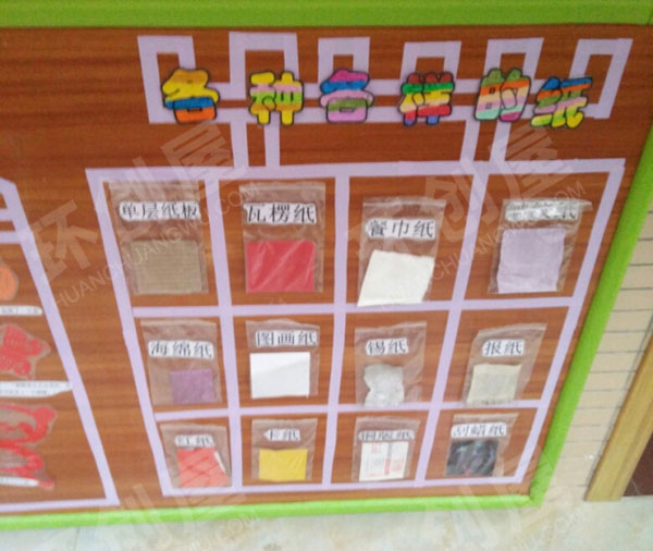 幼儿园走进纸王国走廊墙面图片