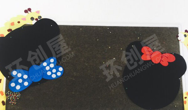 幼儿园米奇米妮家园联系栏图片