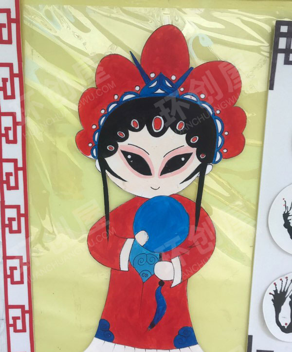 幼儿园我是中国人主题中国文化作品展示图片