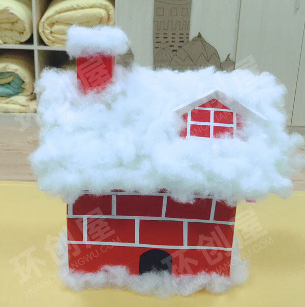 幼儿园圣诞主题立体作品展示图片