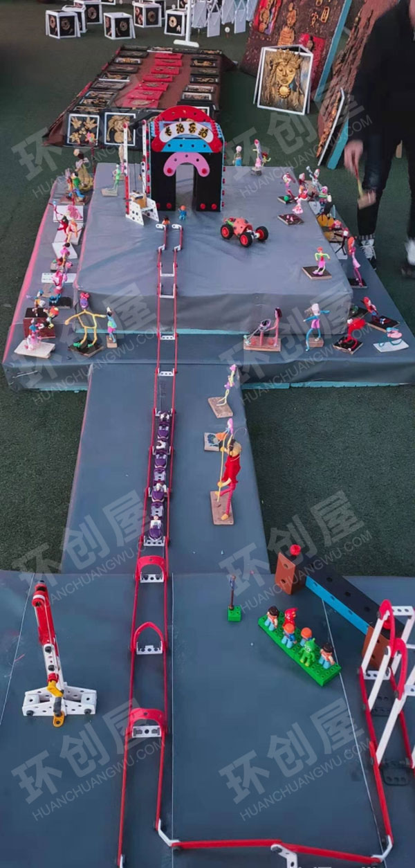 幼儿园户外元旦具有年代感的各种美展图片