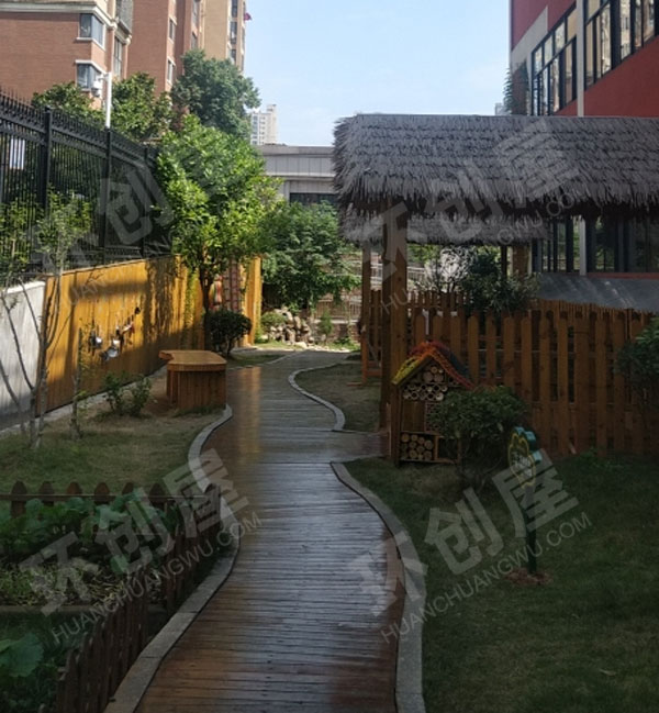 幼儿园户外安逸农村乐图片