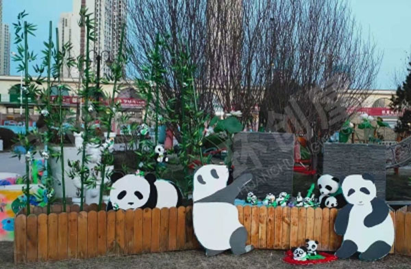 幼儿园户外元旦具有年代感的各种美展图片