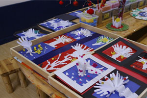 幼儿园美工区各种有趣美术创意图片11张