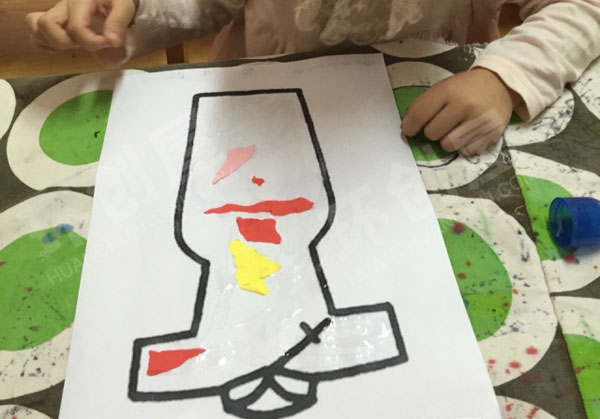 幼儿园美工区创意空间我们的作品图片