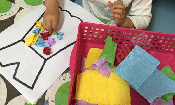 幼儿园美工区创意空间我们的作品图片