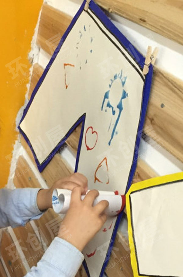 幼儿园美工区创意空间我们的作品图片