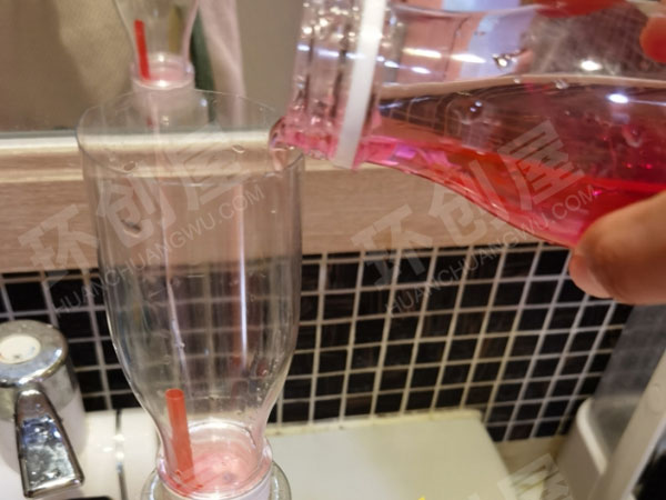 幼儿园科学区自制喷泉玩教具图片