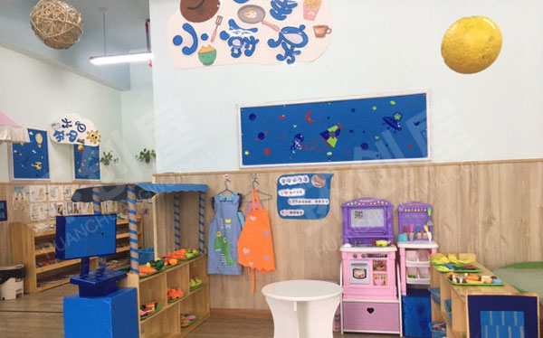 幼儿园角色游戏星空主题小小厨房图片