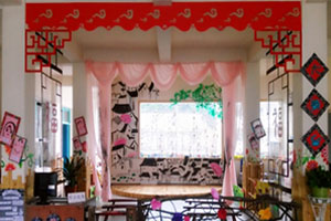 幼儿园角色游戏中国文化大舞台图片