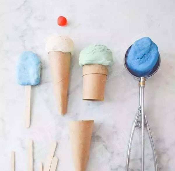幼儿园角色游戏自制冰淇淋图片