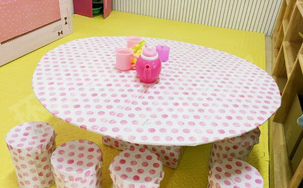 幼儿园角色游戏废物利用小厨房设置图片