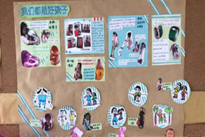 幼儿园我们都是好孩子主题墙环创图片4张