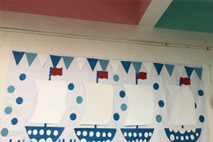 幼儿园海洋系环创墙面布置图片3张