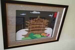 幼儿园墙面布置环创特色建筑作品图片7张