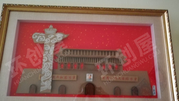 幼儿园墙面布置环创特色建筑作品图片