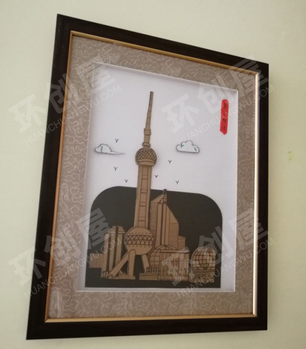 幼儿园墙面布置环创特色建筑作品图片