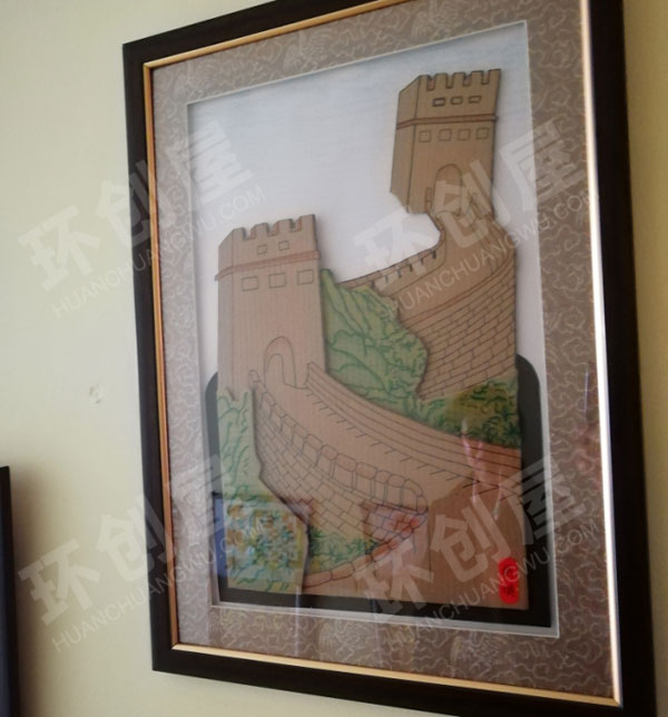 幼儿园墙面布置环创特色建筑作品图片