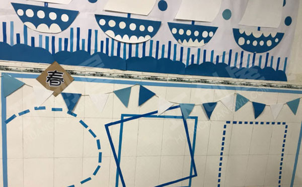 幼儿园海洋系环创墙面布置图片