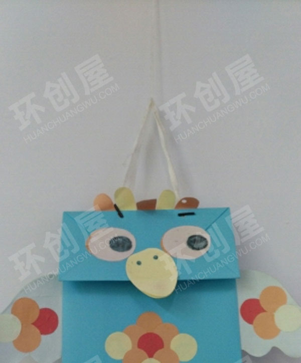 幼儿园创意环保袋吊饰图片