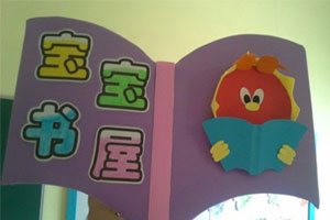 幼儿园区域牌吊饰卡通图片2张