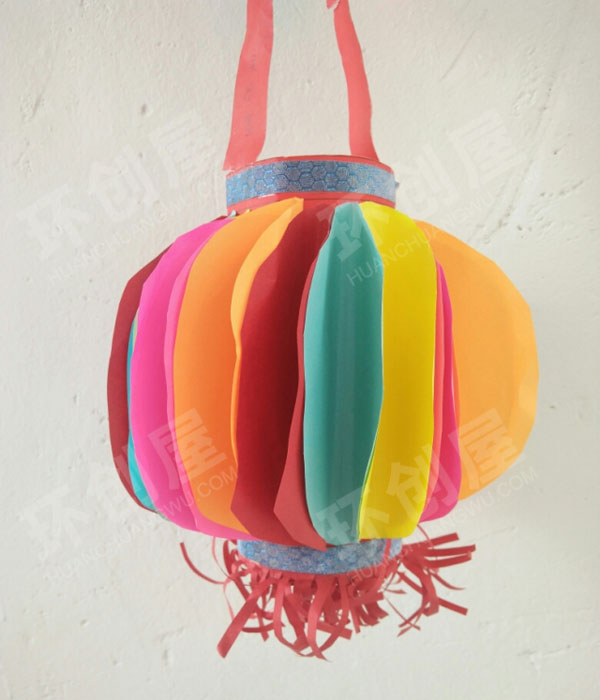 幼儿园红红的新年红灯笼吊饰图片