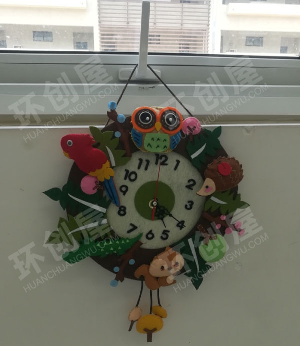 幼儿园不织布超级有趣挂饰图片