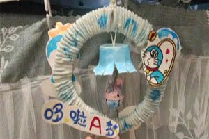 幼儿园哆啦A梦主题挂饰图片3张