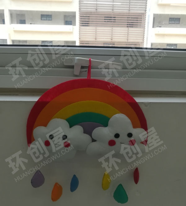 幼儿园不织布超级有趣挂饰图片