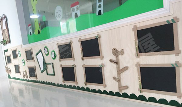 幼儿园走廊田园森系之童画世界图片