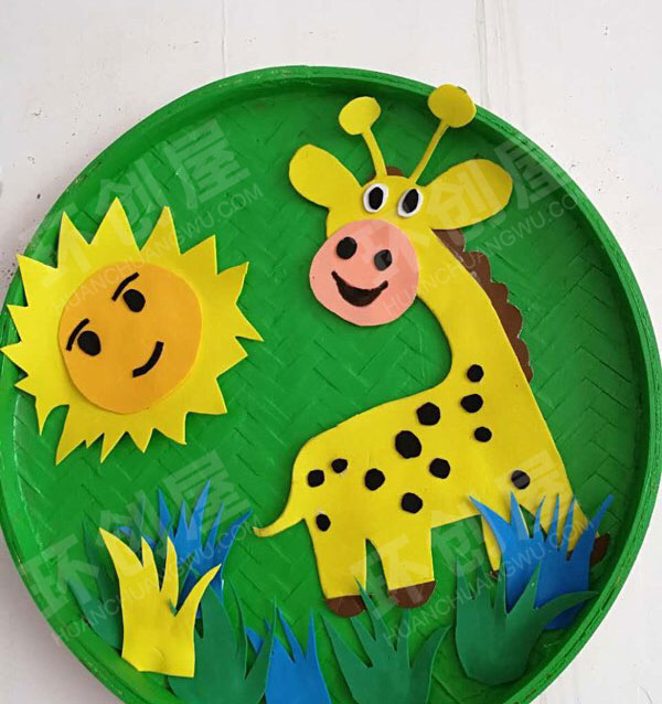 幼儿园走廊各种簸箕装饰图片