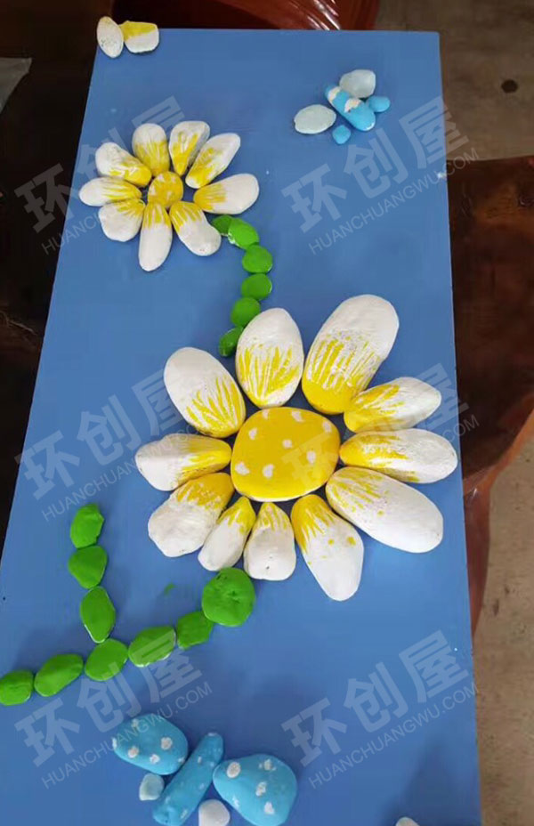 幼儿园走廊石头的蜕变作品展示图片