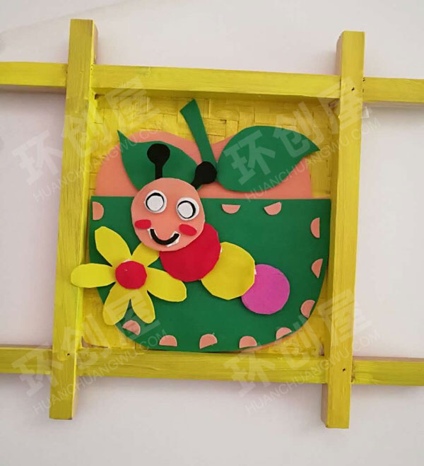 幼儿园走廊各种簸箕装饰图片