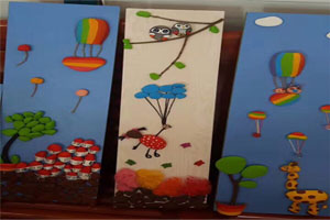 幼儿园走廊石头的蜕变作品展示图片7张