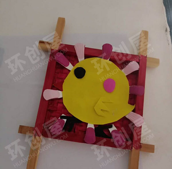 幼儿园走廊各种簸箕装饰图片