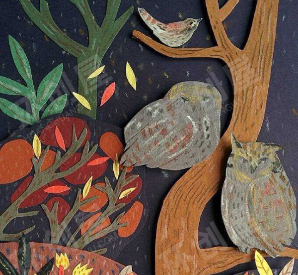 幼儿园走廊剪纸纸雕折纸作品图片