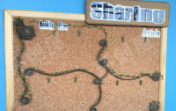 幼儿园环保森林风家园之窗图片