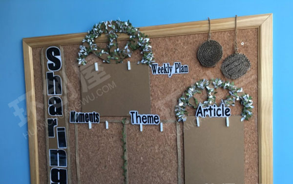 幼儿园环保森林风家园之窗图片