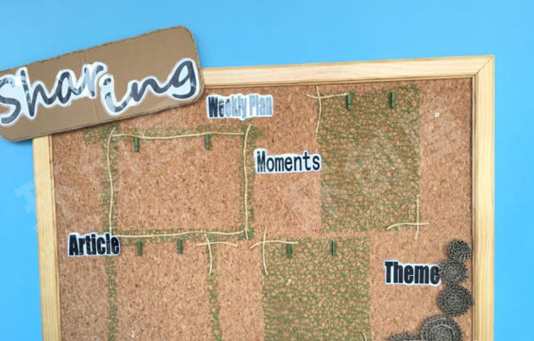 幼儿园环保森林风家园之窗图片